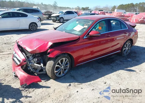 2016 Mercedes-Benz C 300 from USA, damaged, VIN 55SWF4JB1GU112140